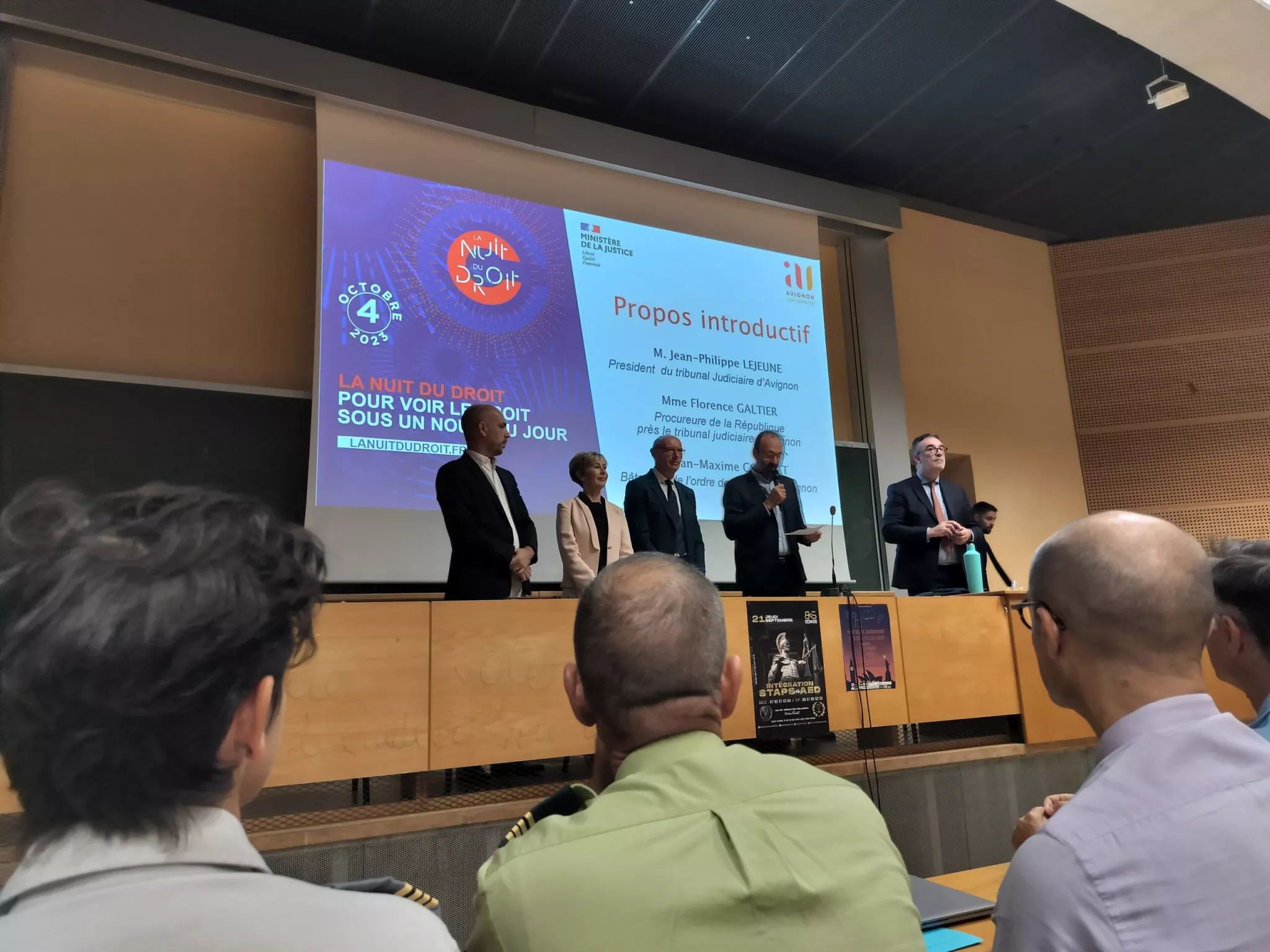 Participation à la Nuit du droit