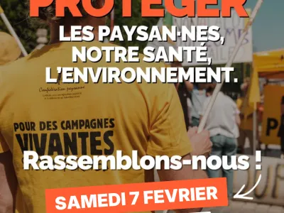 Affiche de la manifestation du 07/02